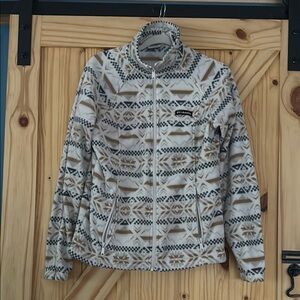 Columbia Patterned Fleece Jacket